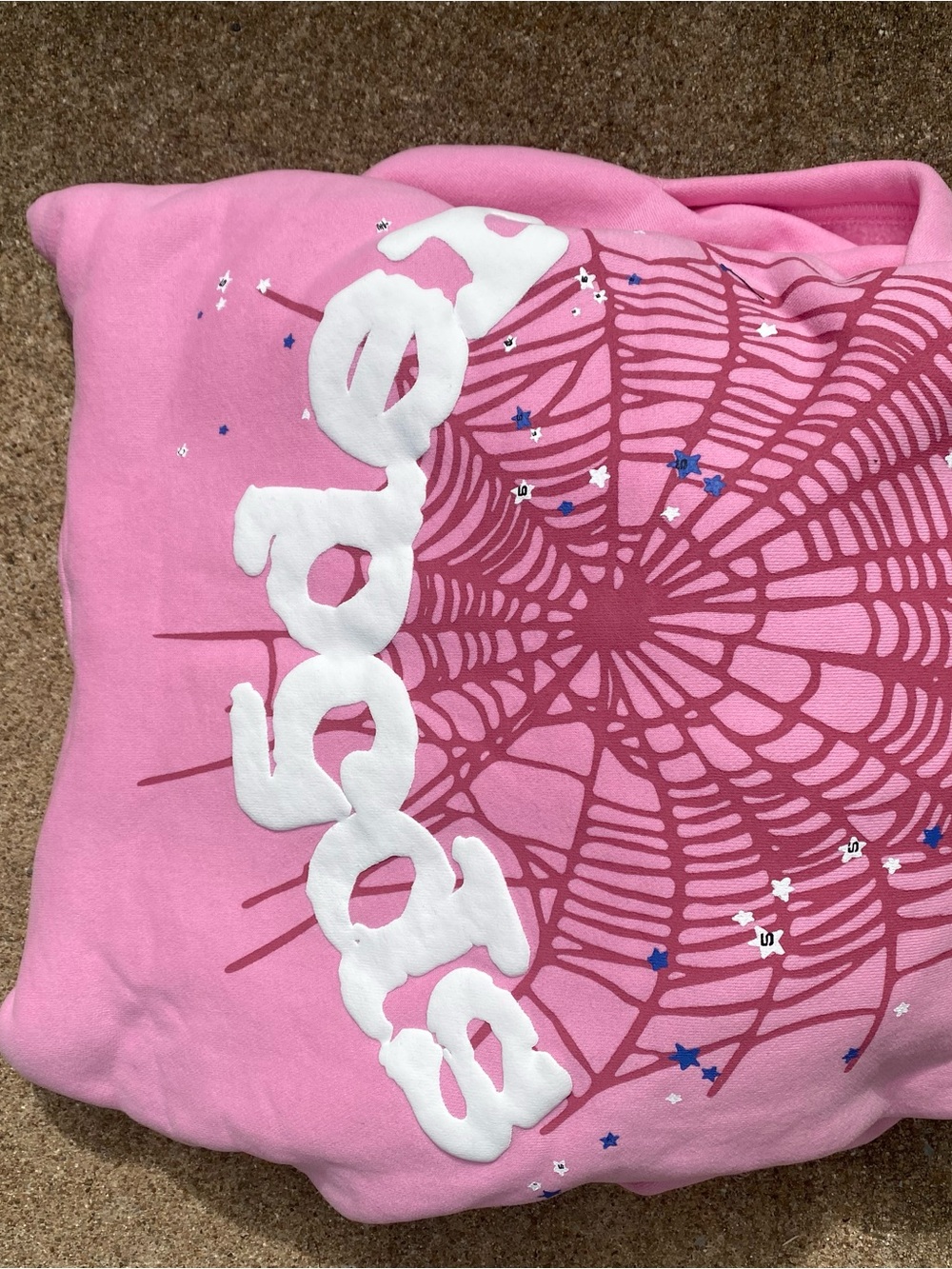 Sp5der Pink Hoodie, Size L, V1 OG Web Design 1:1